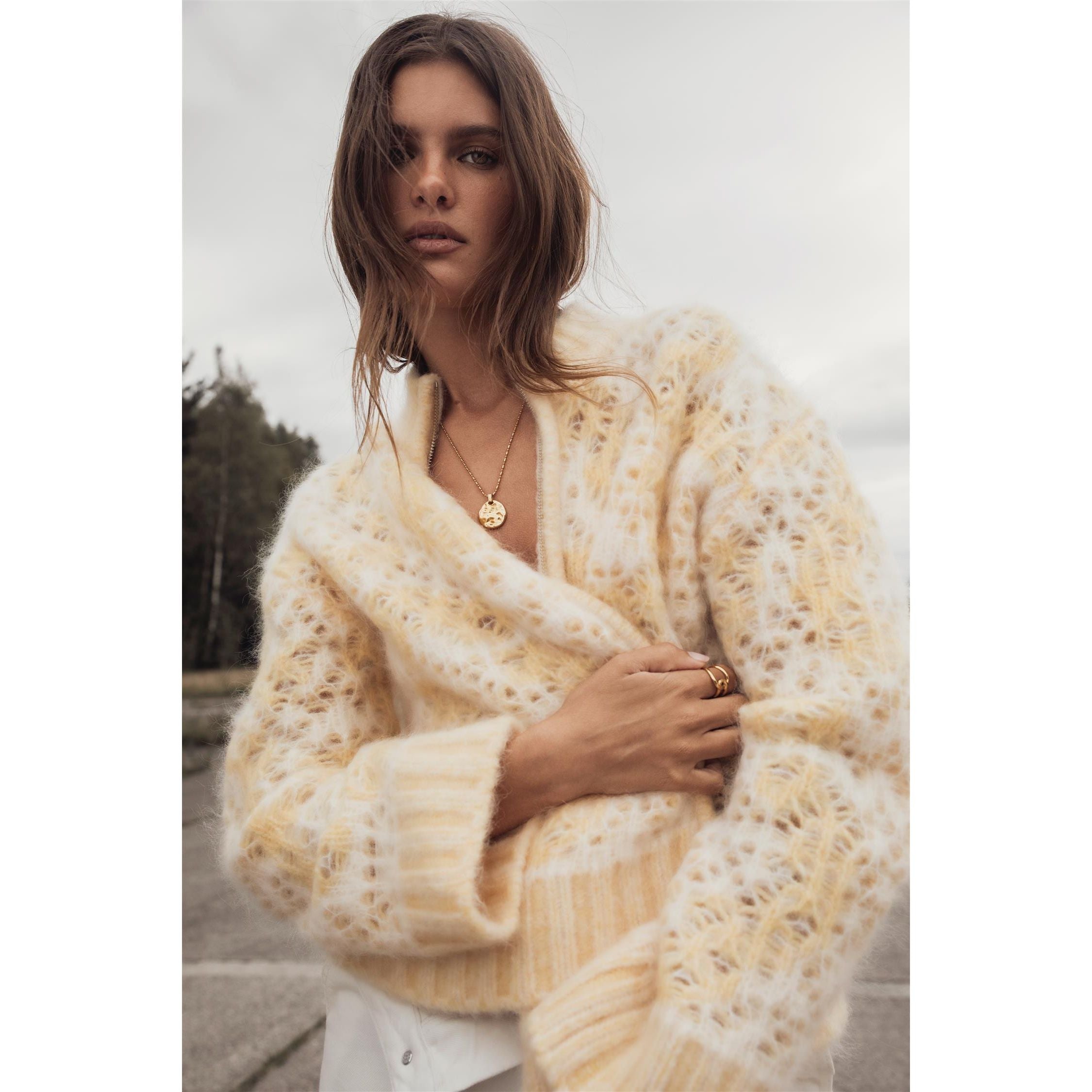 Briana Zip Knit