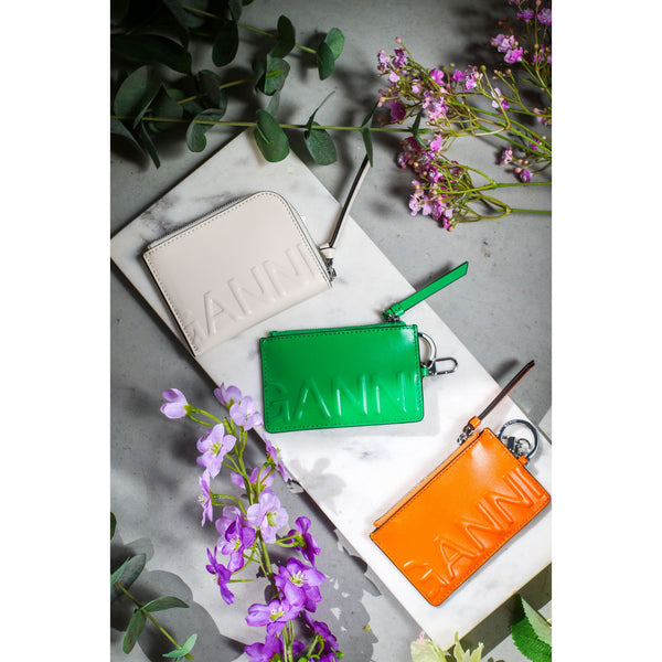 Banner Zipped Coin Purse Oransje