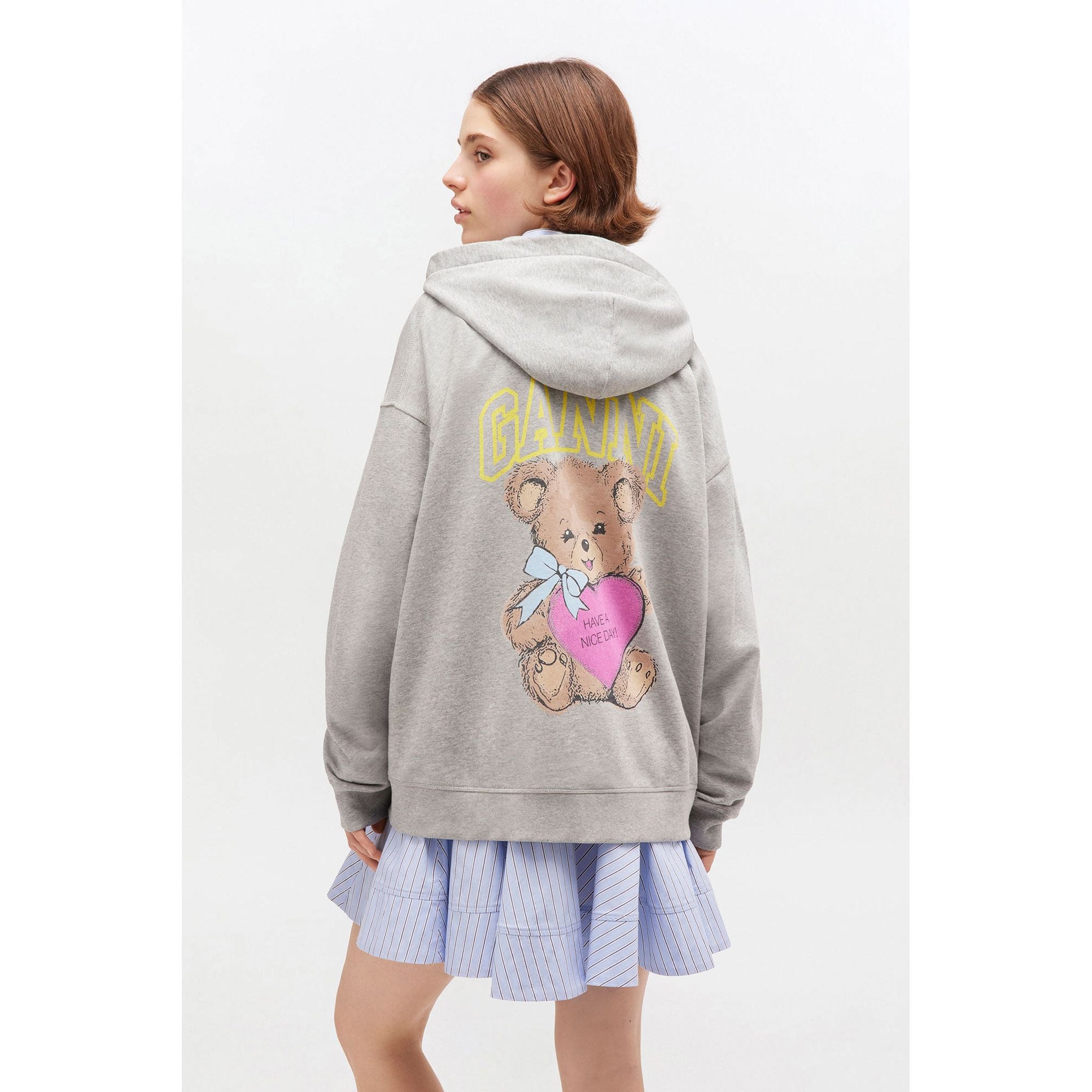 Isoli Teddy Oversized Zip Hoodie