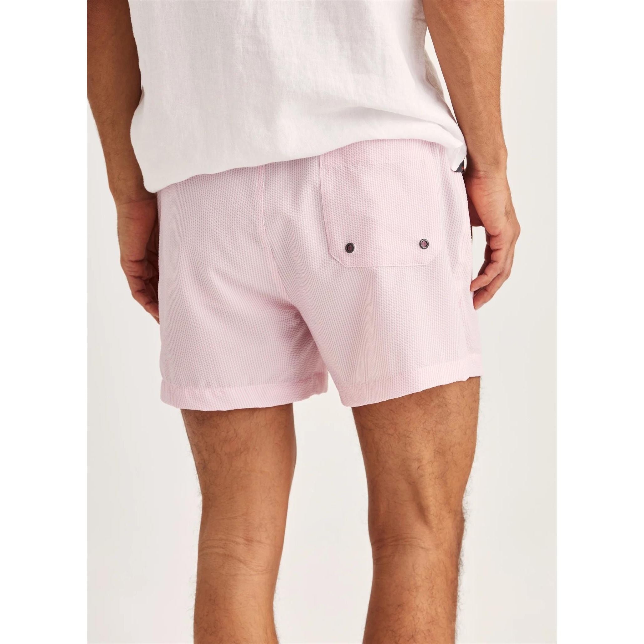 Morris Seersucker Bathing Trunks Herre