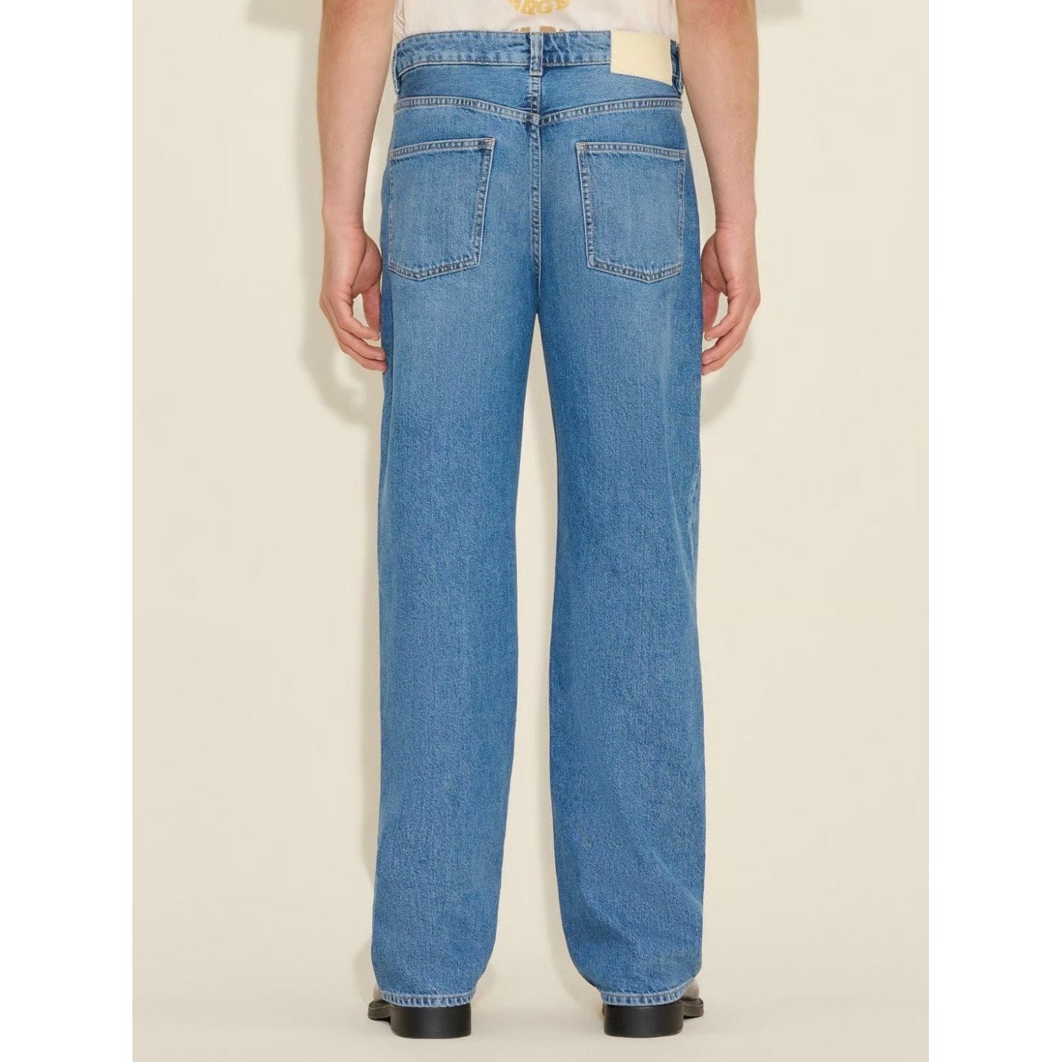 M. Straight Jeans Herre