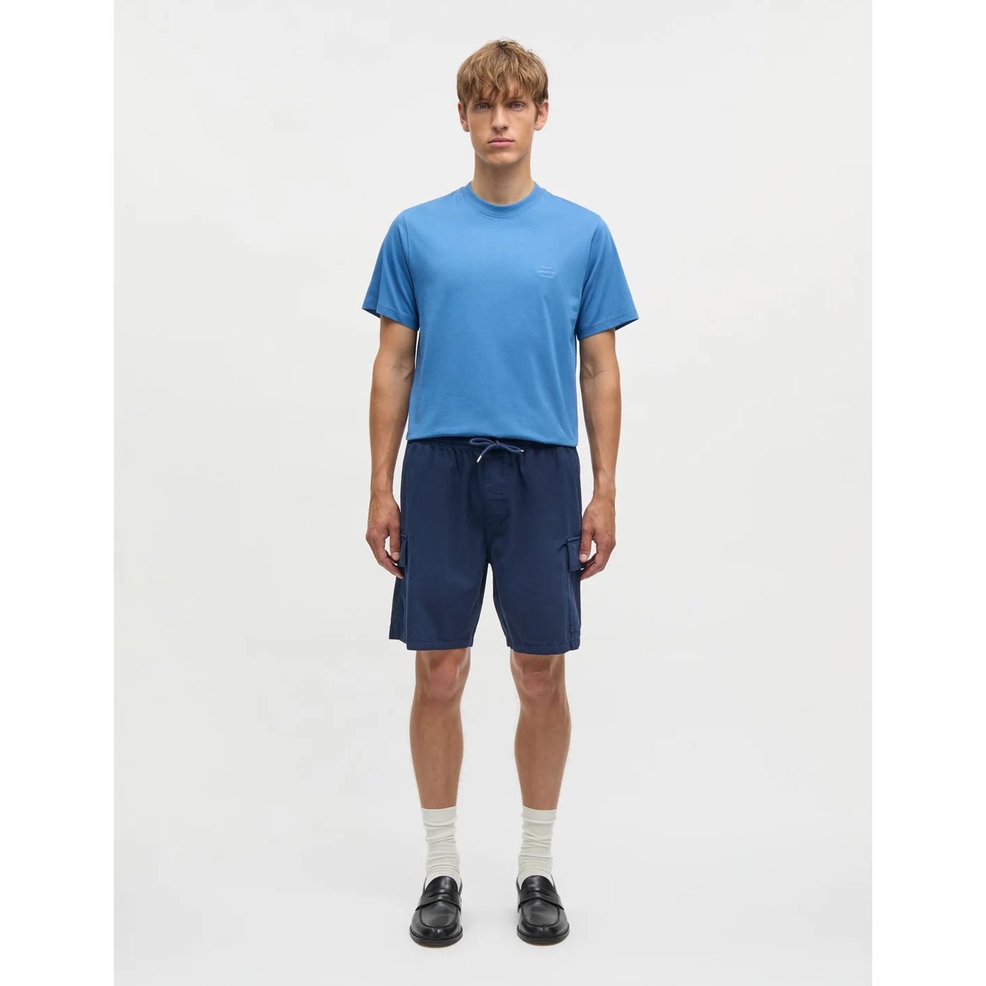 Cotton Jersey Frode Logo Tee Herre