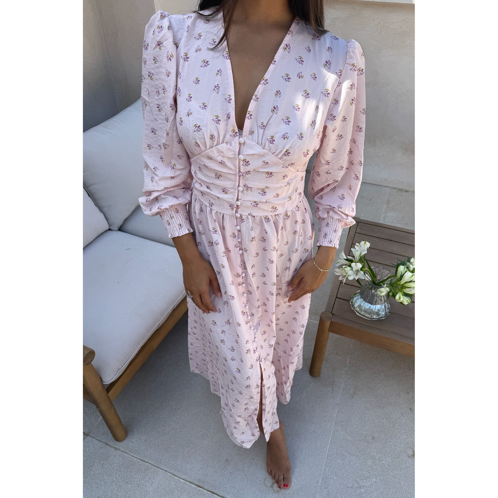 Adelic Long SS Dress