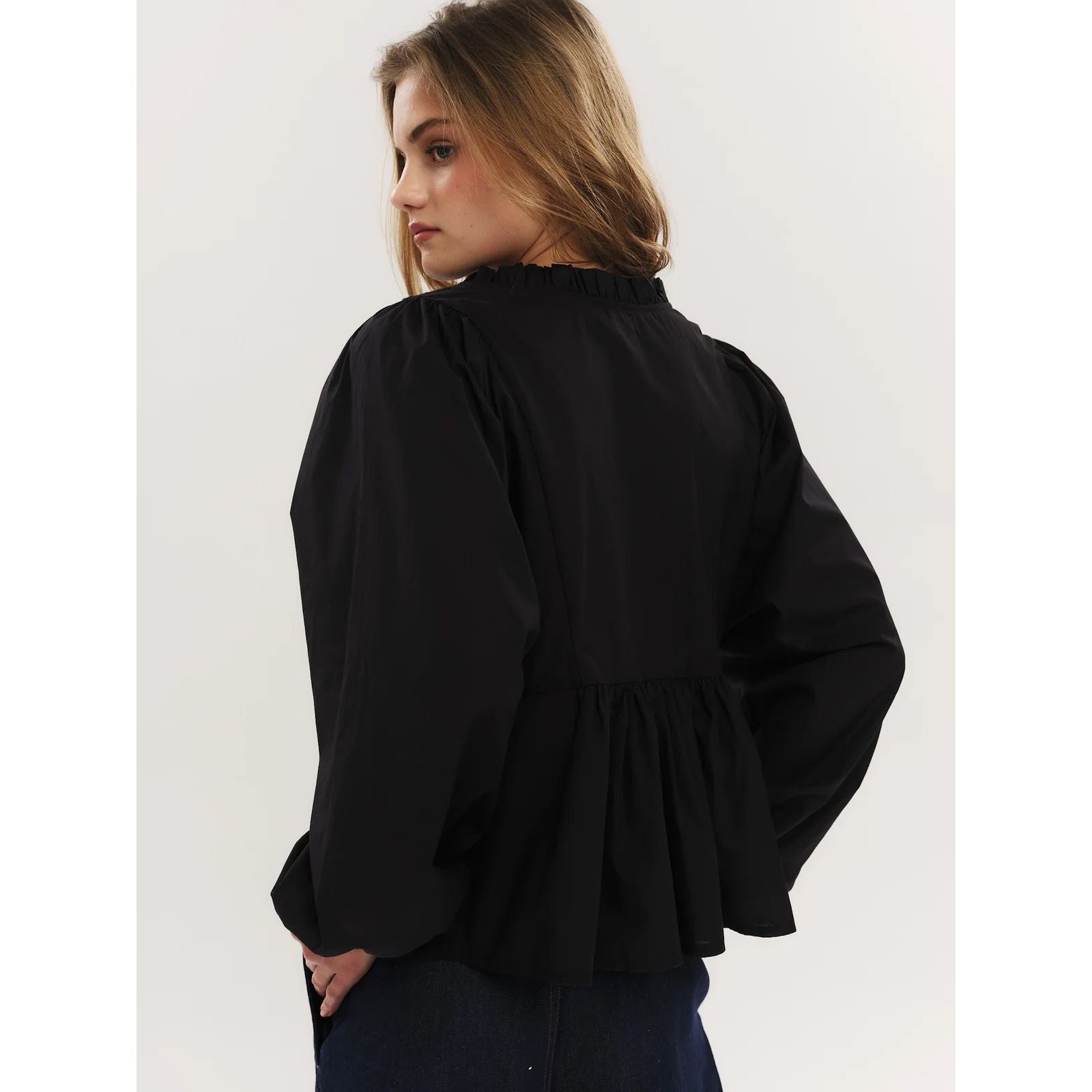 Ruby Button Blouse