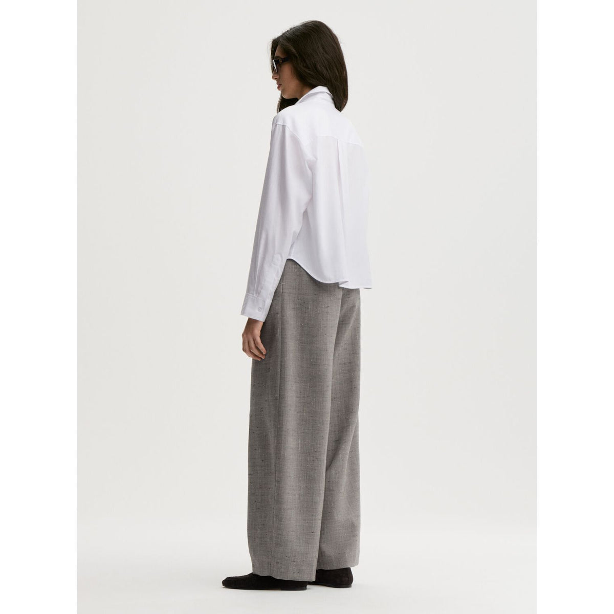 Audrey Cropped Shirt