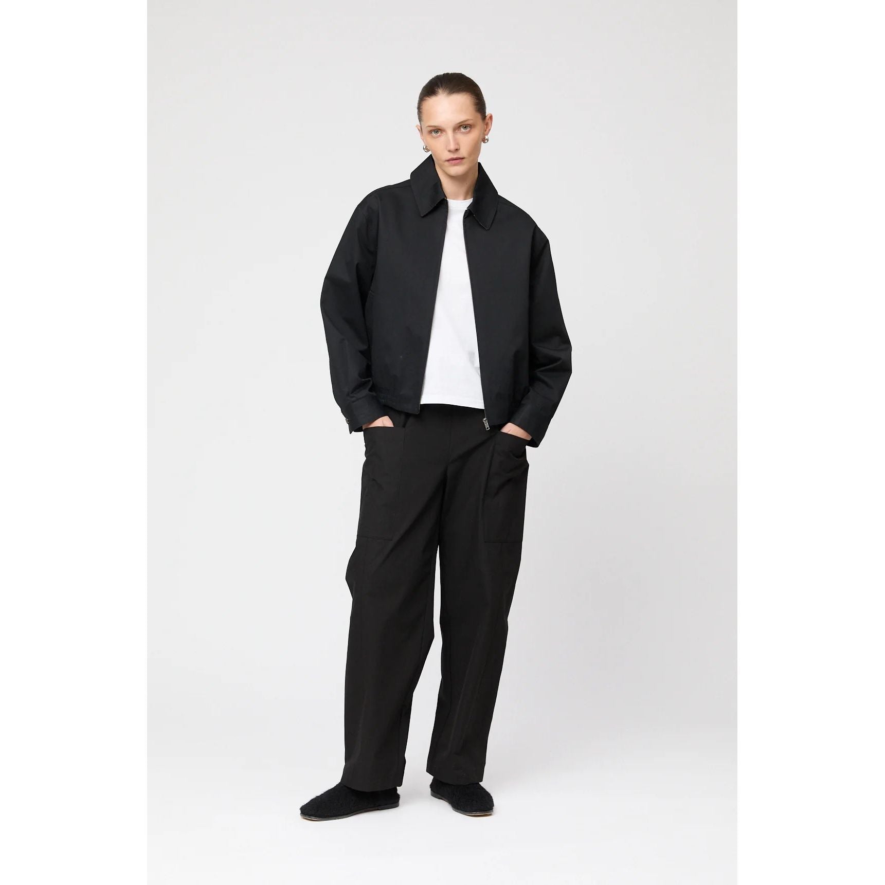 Blouson Zip Up Jacket