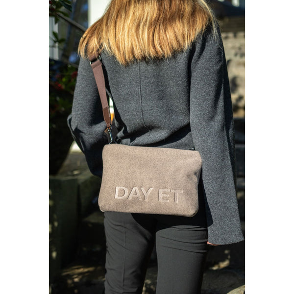 Small Woolen Crossbody Pouch