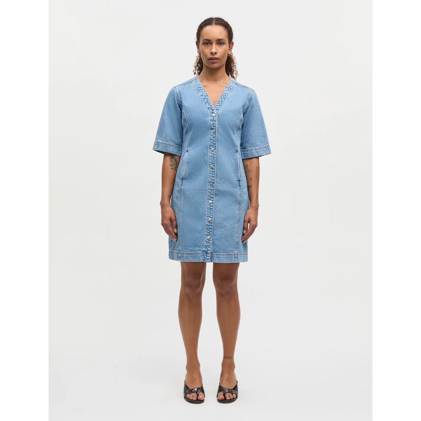 Light Crepe Margot Dress