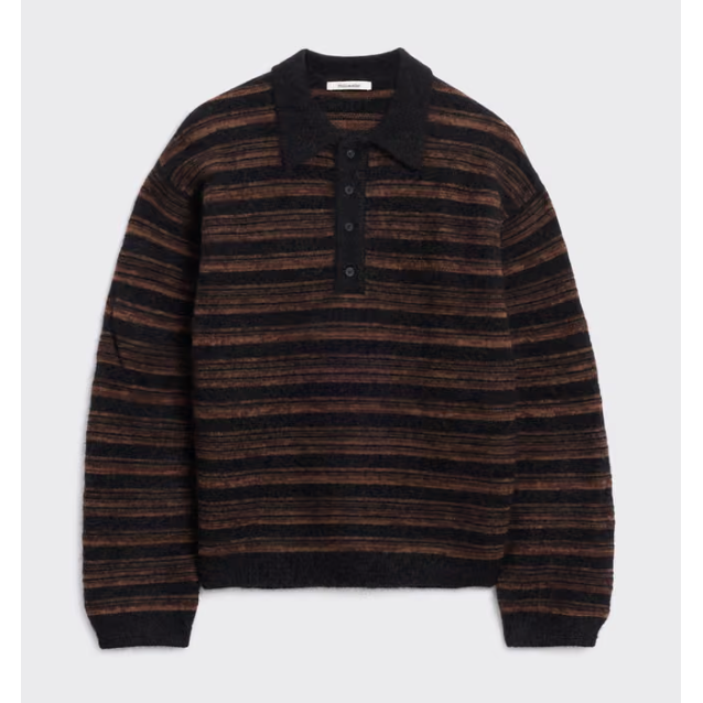 Ollie Wool Polo Sweater Herre