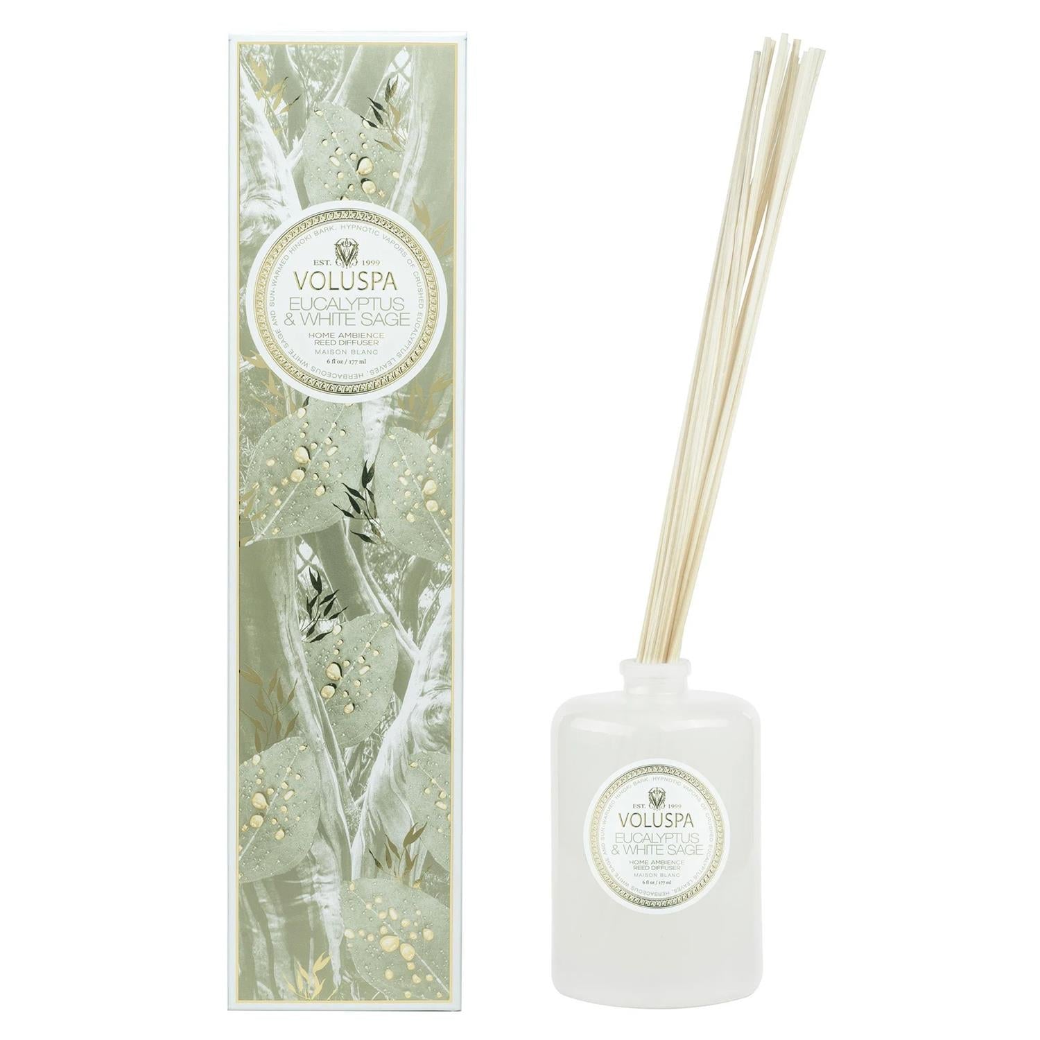 Reed Diffuser 177ML - Eucalyptus & White Sage