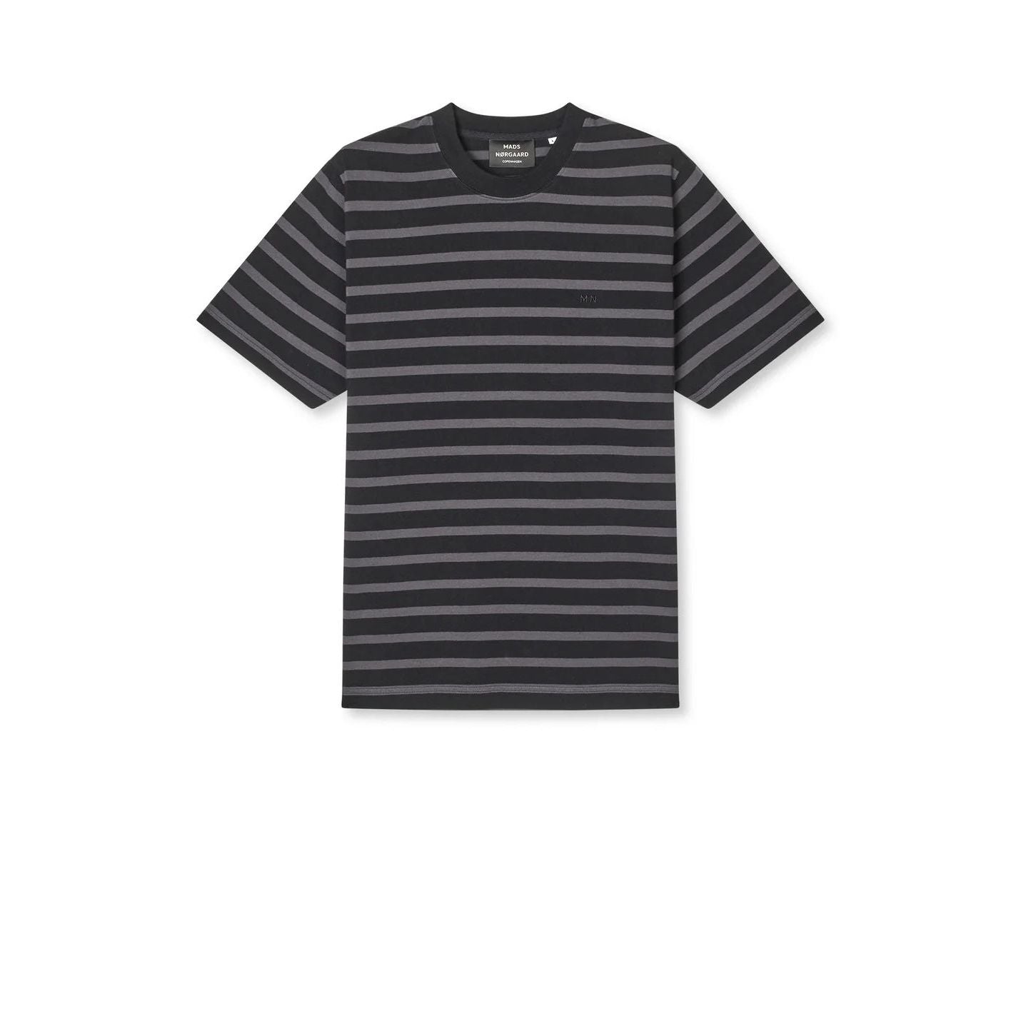 Cotton Jersey Stripe Frode Tee Herre
