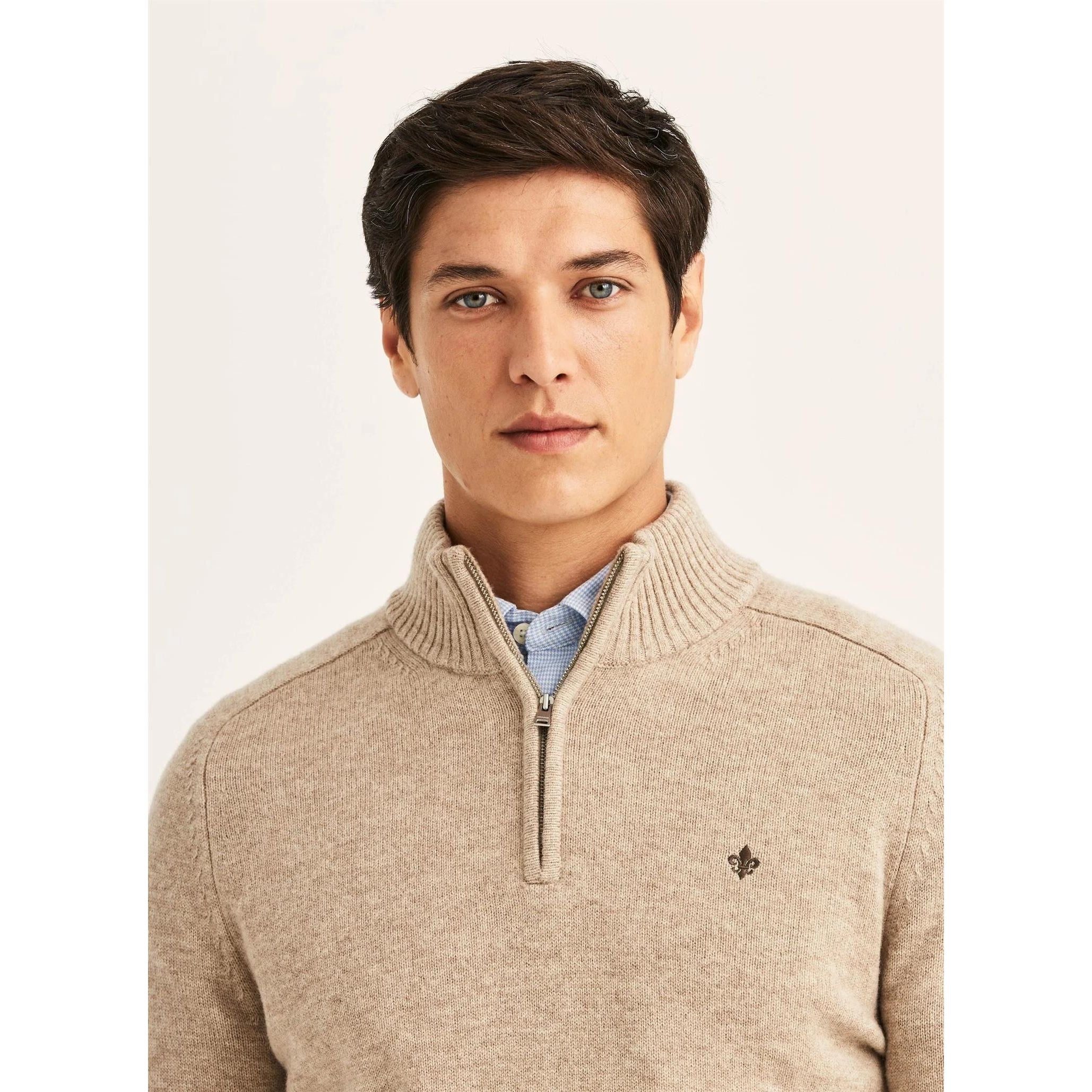 Hertford Half Zip Herre