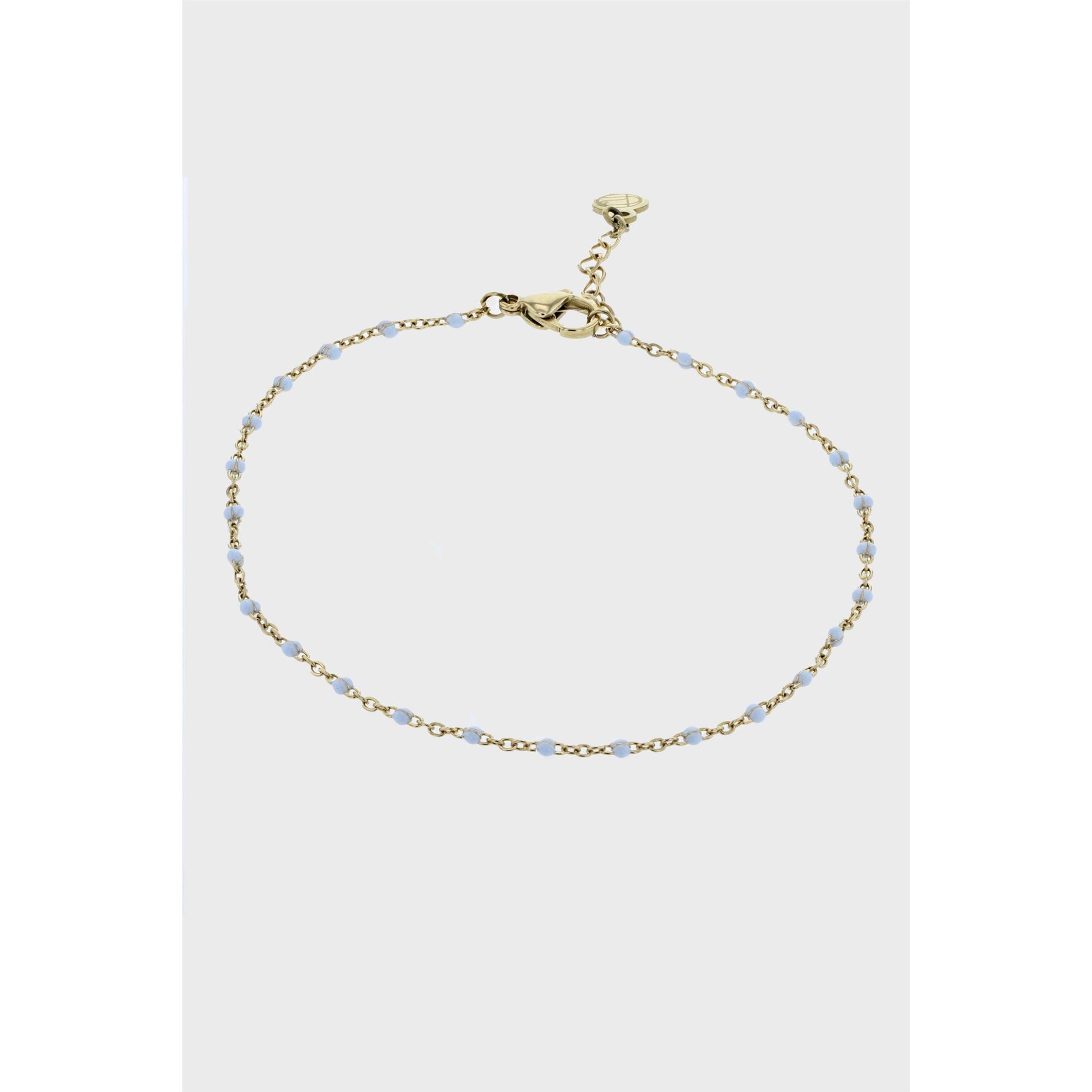 The Blue Bead Anklet 24
