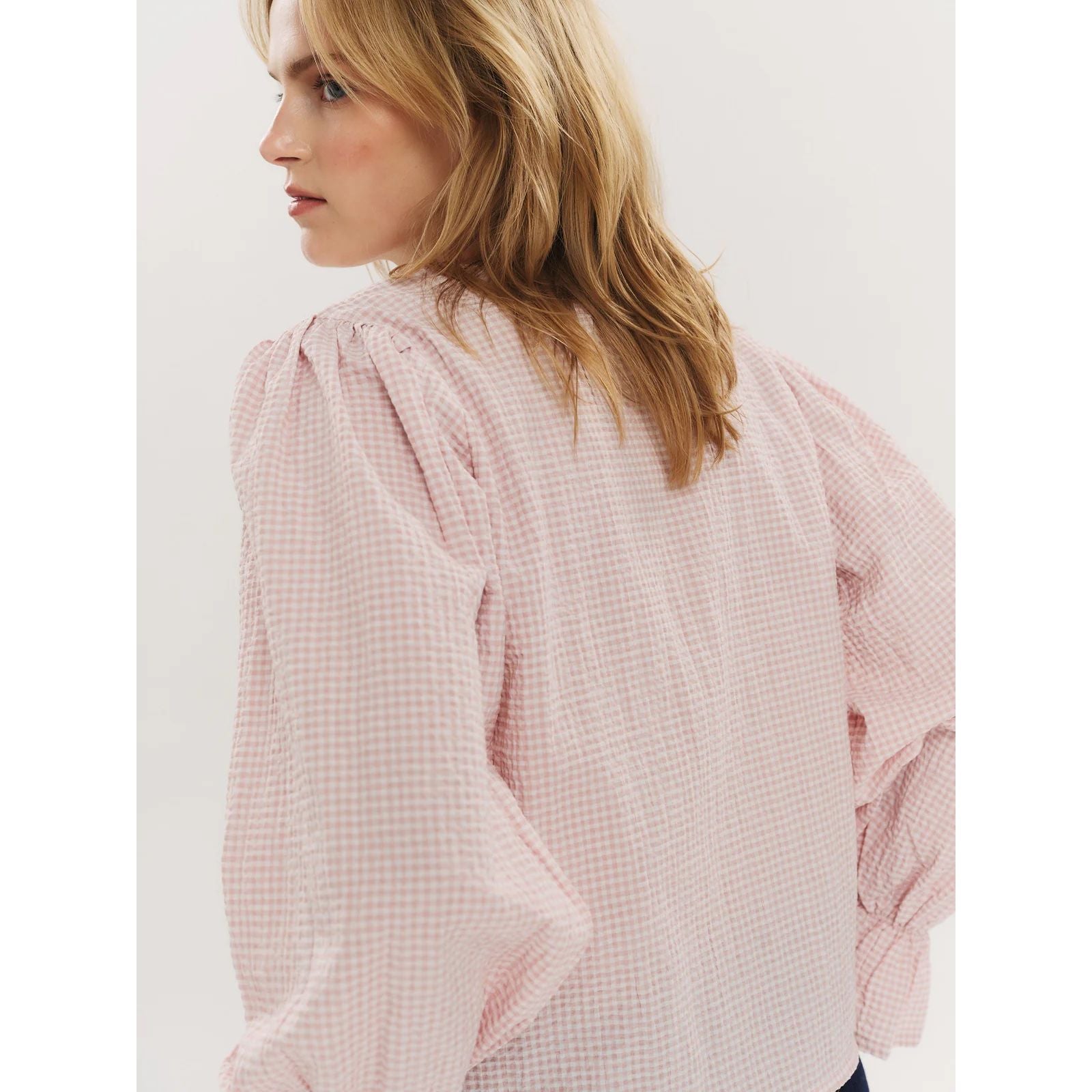 Indiana LS Button Blouse