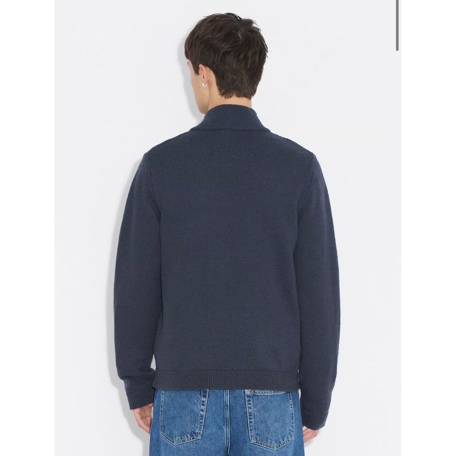 Atlantic Zip Cardigan Herre