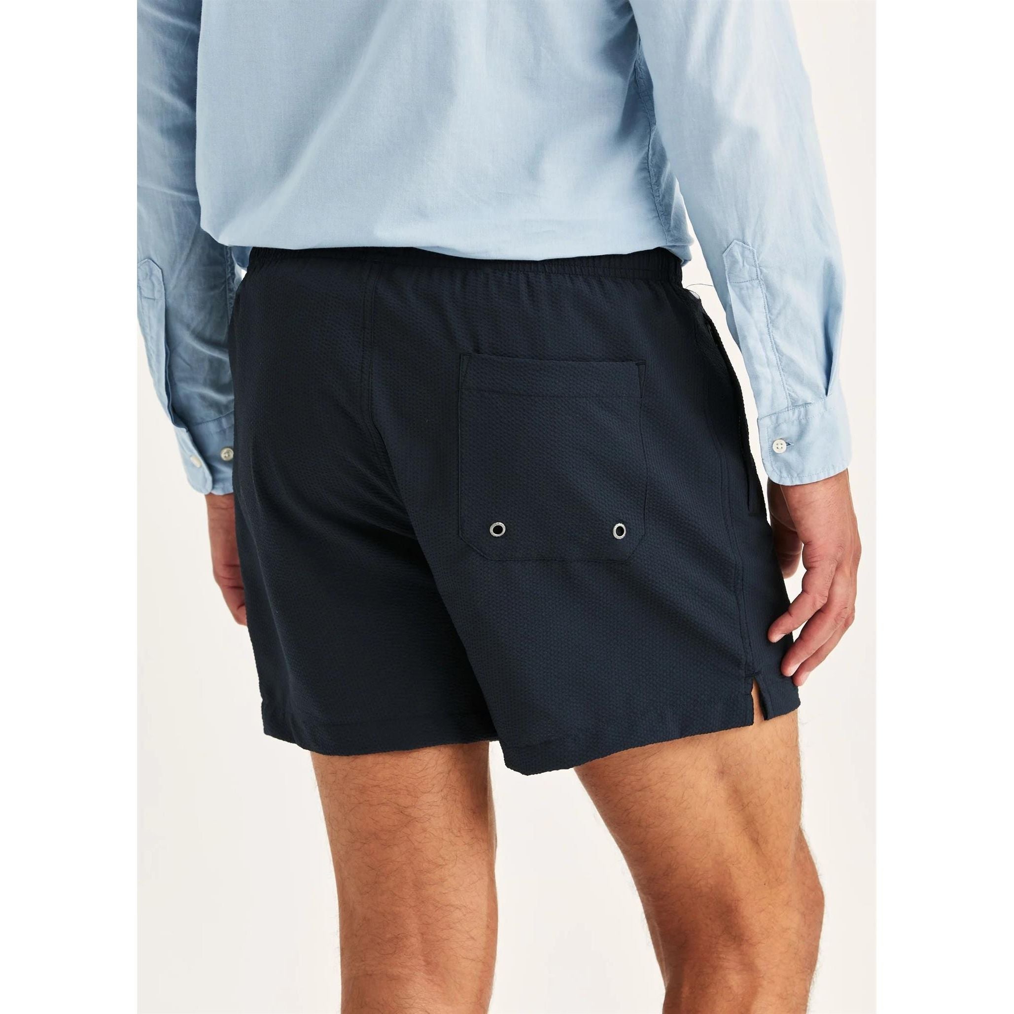 Morris Seersucker Bathing Trunks Herre