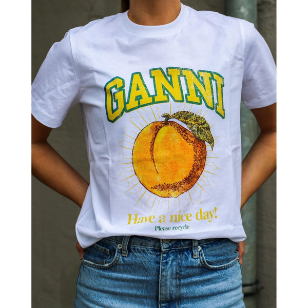 Basic Jersey Peach Relaxed T-shirt