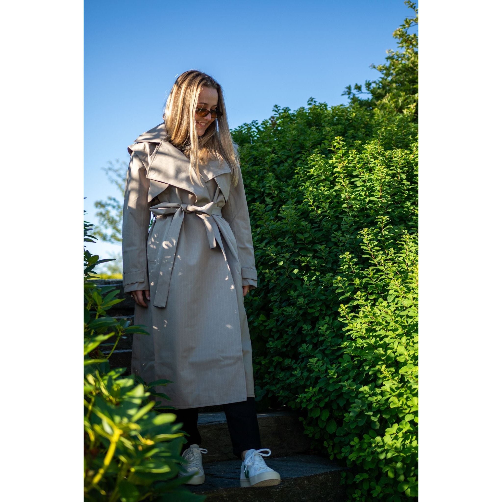 Regndråpe Trench Coat