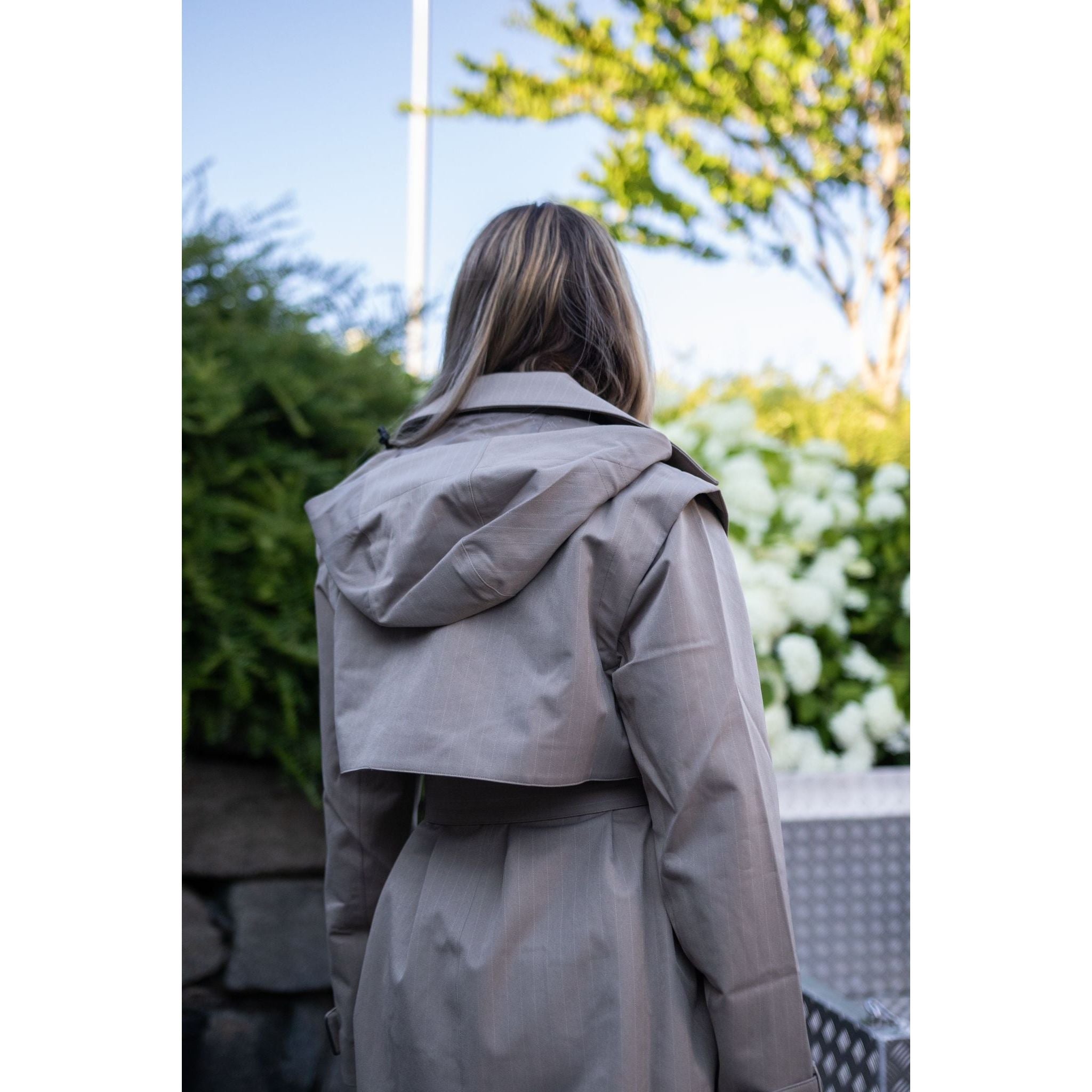 Regndråpe Trench Coat