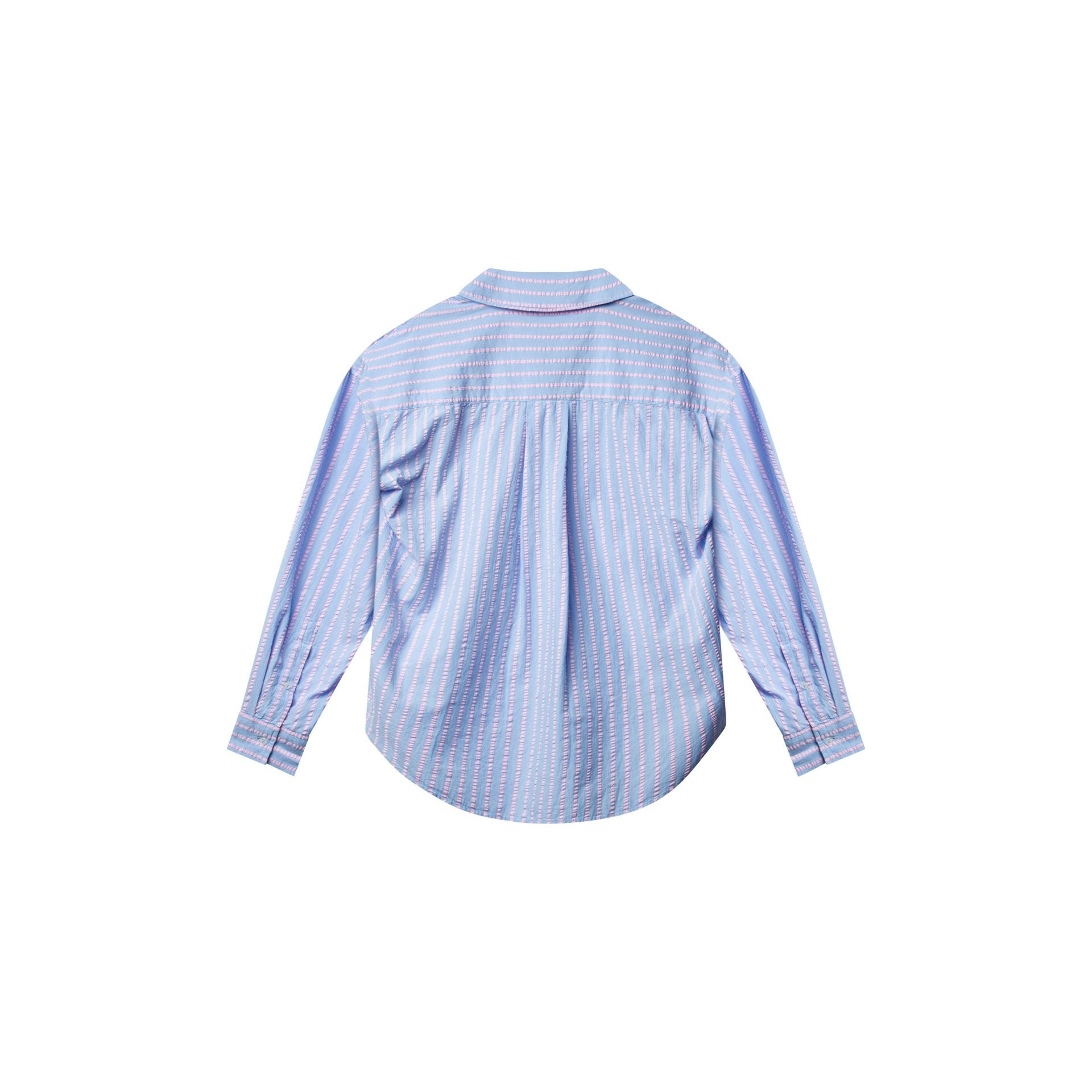 Venice Seersucker Butcher Stripe