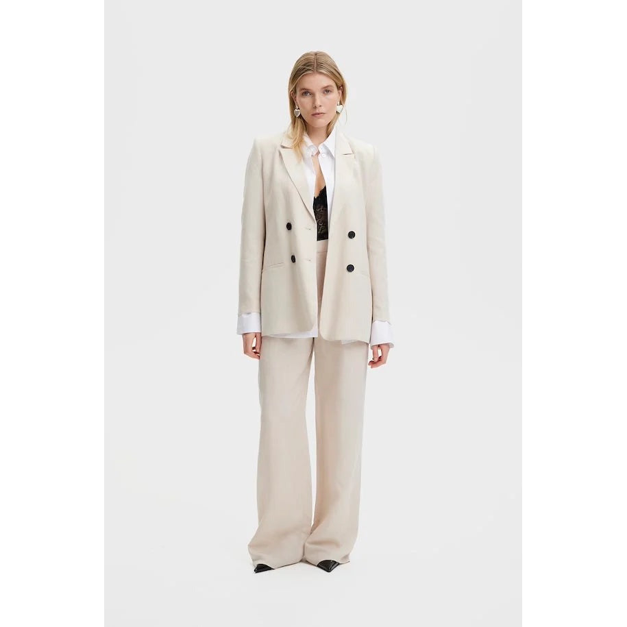 PaulaGZ Linen Blazer