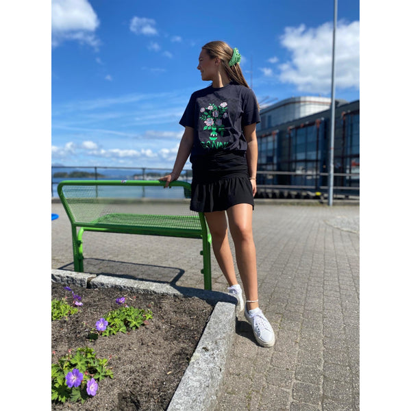 Mini Skirt Heavy Crepe