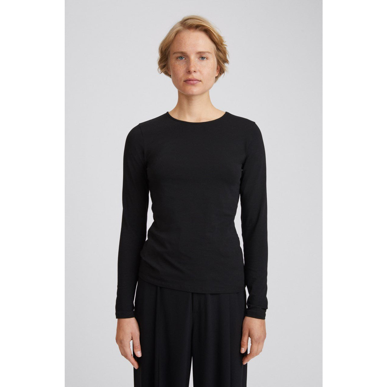 Cotton Stretch Long Sleeve