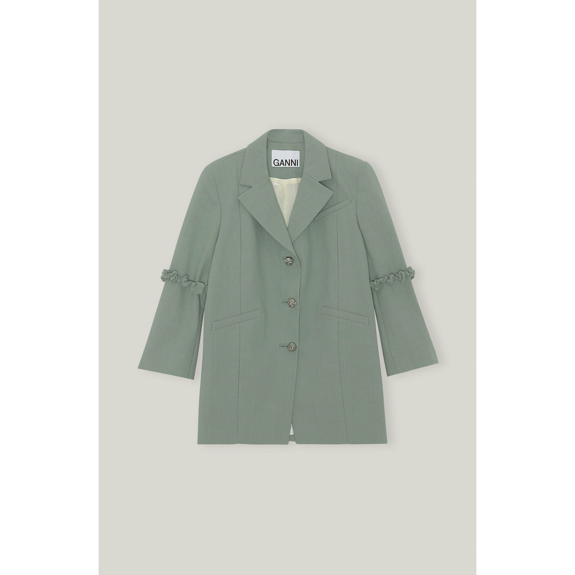 Cotton Suiting Blazer