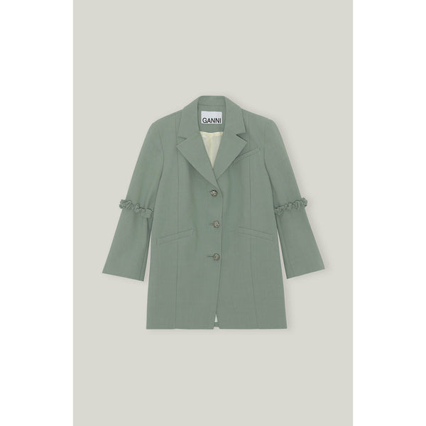 Cotton Suiting Blazer