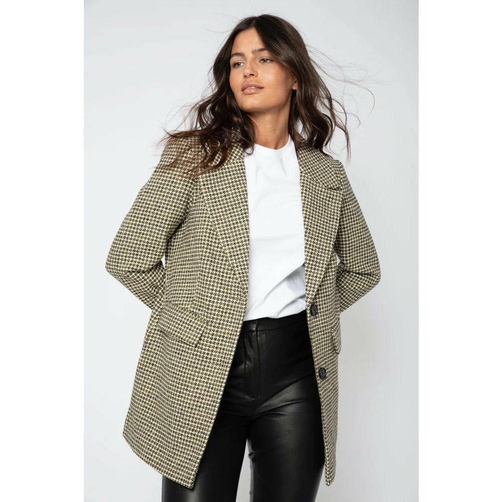 Brooklyn Houndstooth Blazer