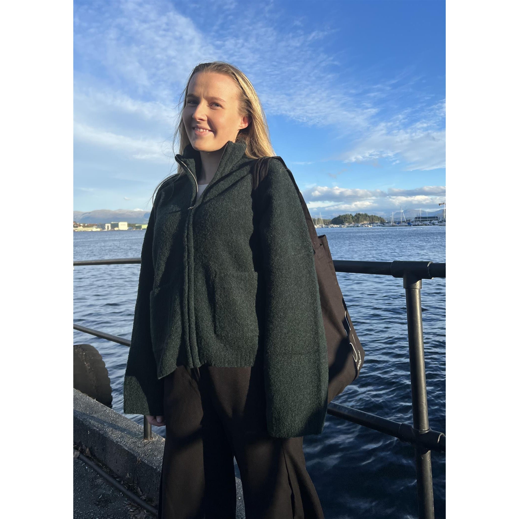 Tine Boucle Cardigan