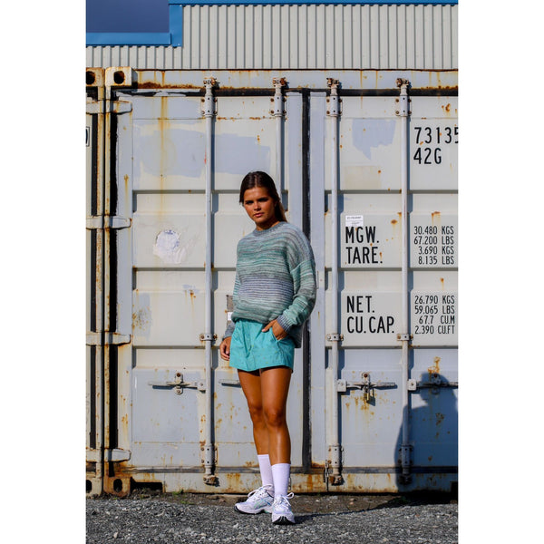 Printed Cotton Elasticated Shorts