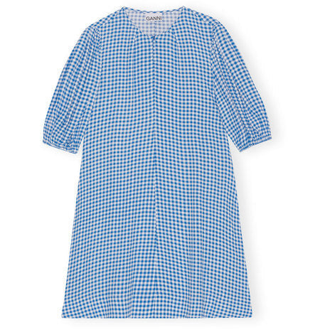 Printed Crepe Mini Dress