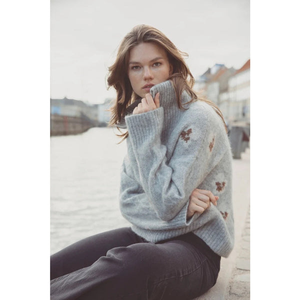 Tilia Jaquard Zip Knit