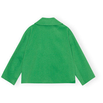 Wool Wide Collar Jacket GRS