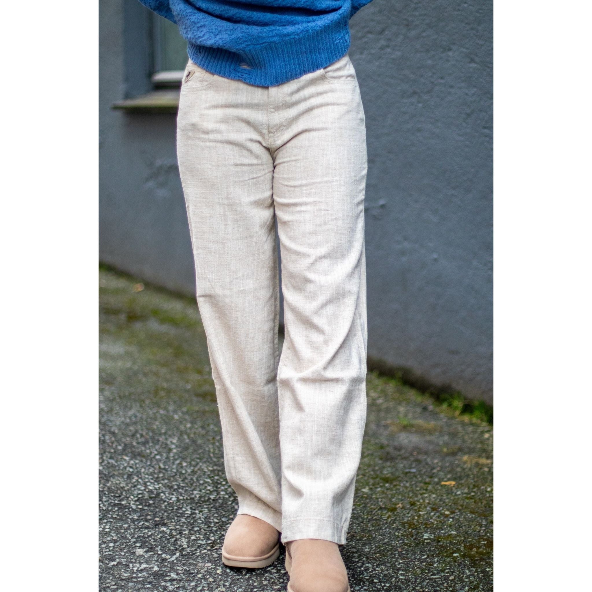 Culotte Crude Linen