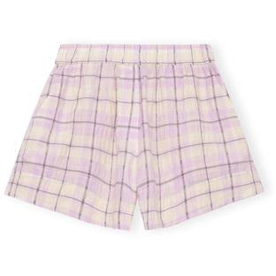 Seersucker Check Shorts