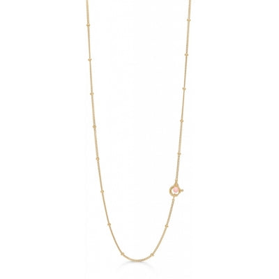 Necklace, Beaded Chain 45 cm