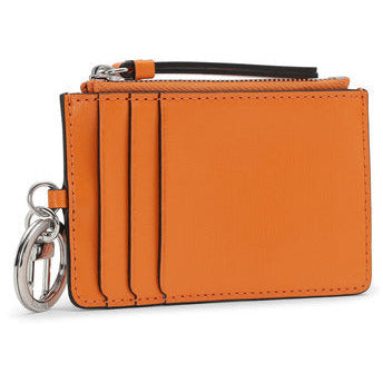 Banner Zipped Coin Purse Oransje