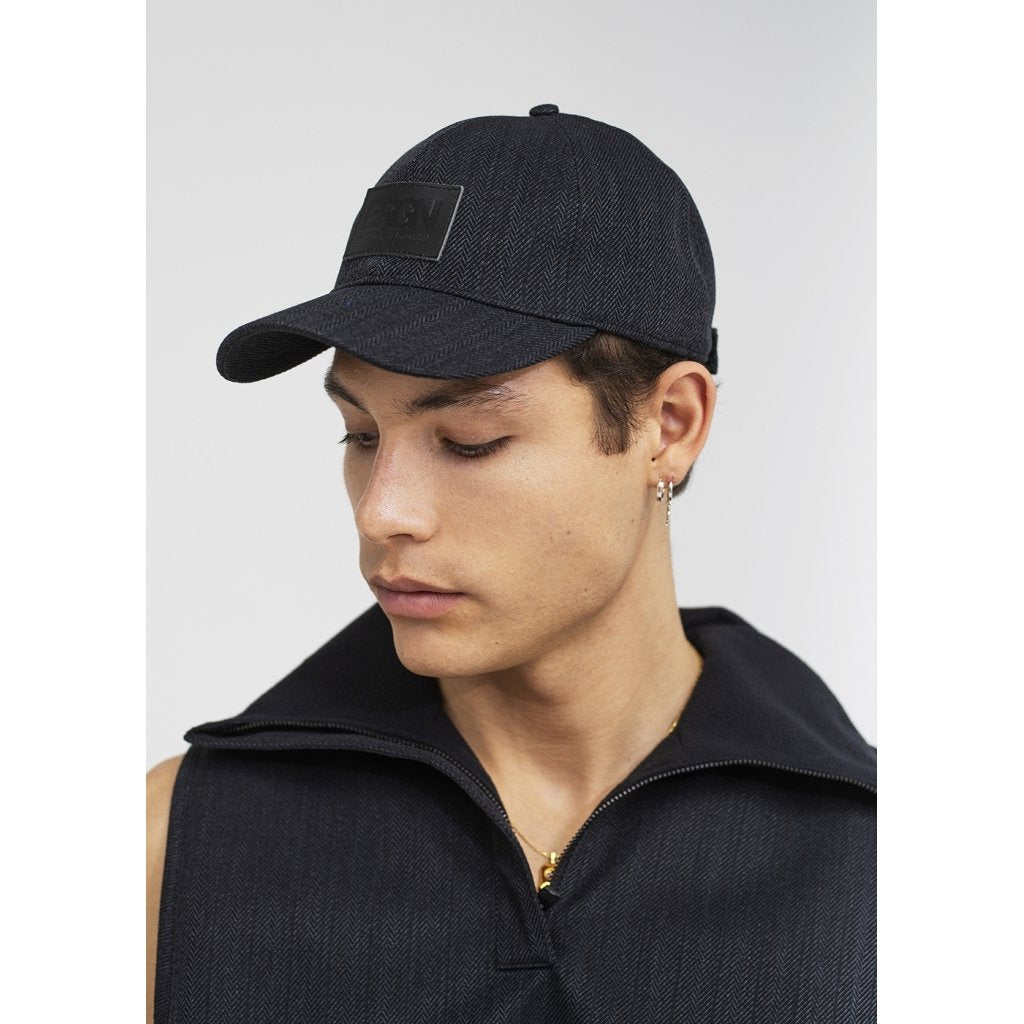 Solregn Caps Black Tweed
