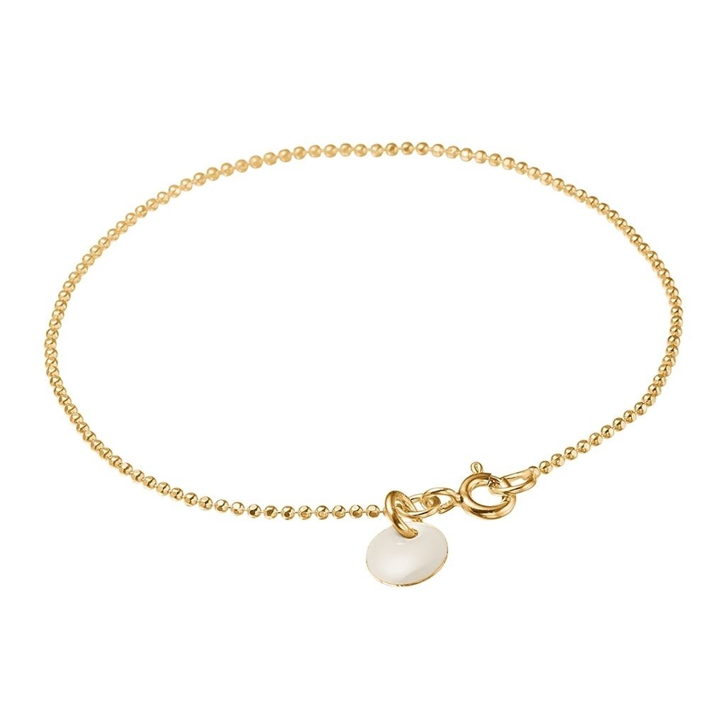 Bracelet, Ball Chain White