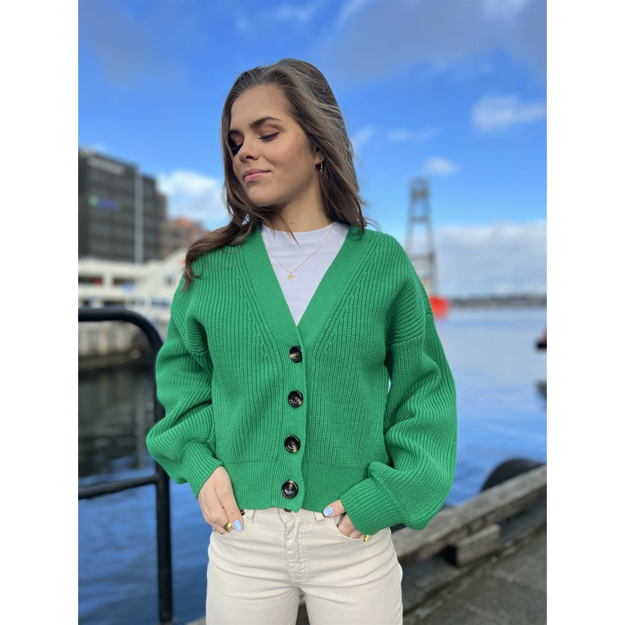 EmblaGZ V-Cardigan