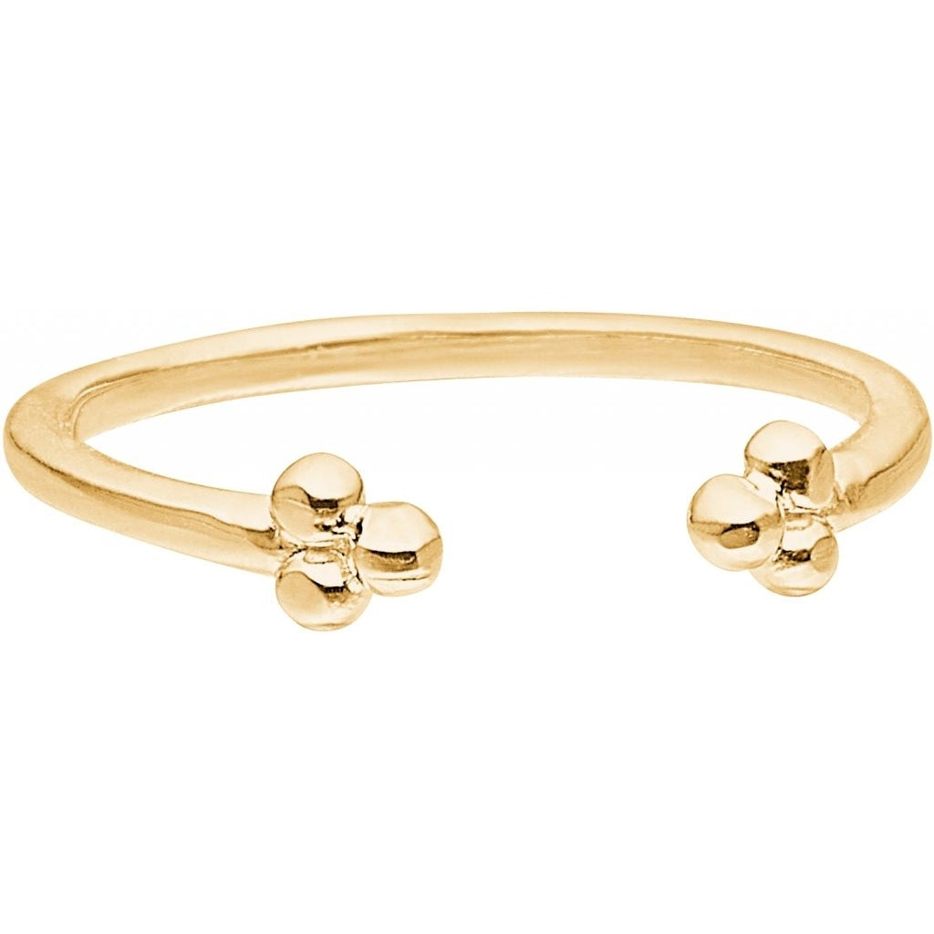 Ring, simple flower