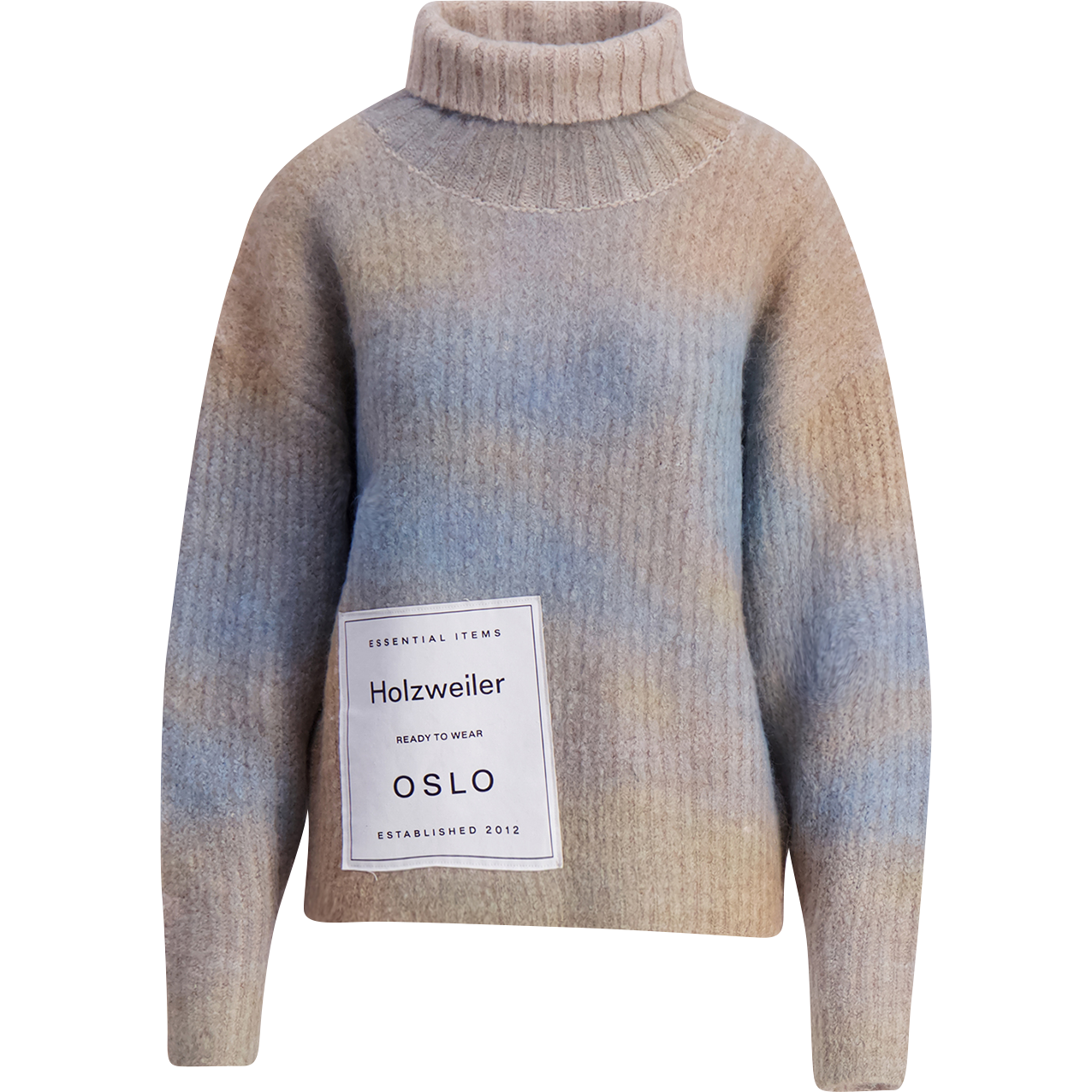 Feel Print Patch Sweater