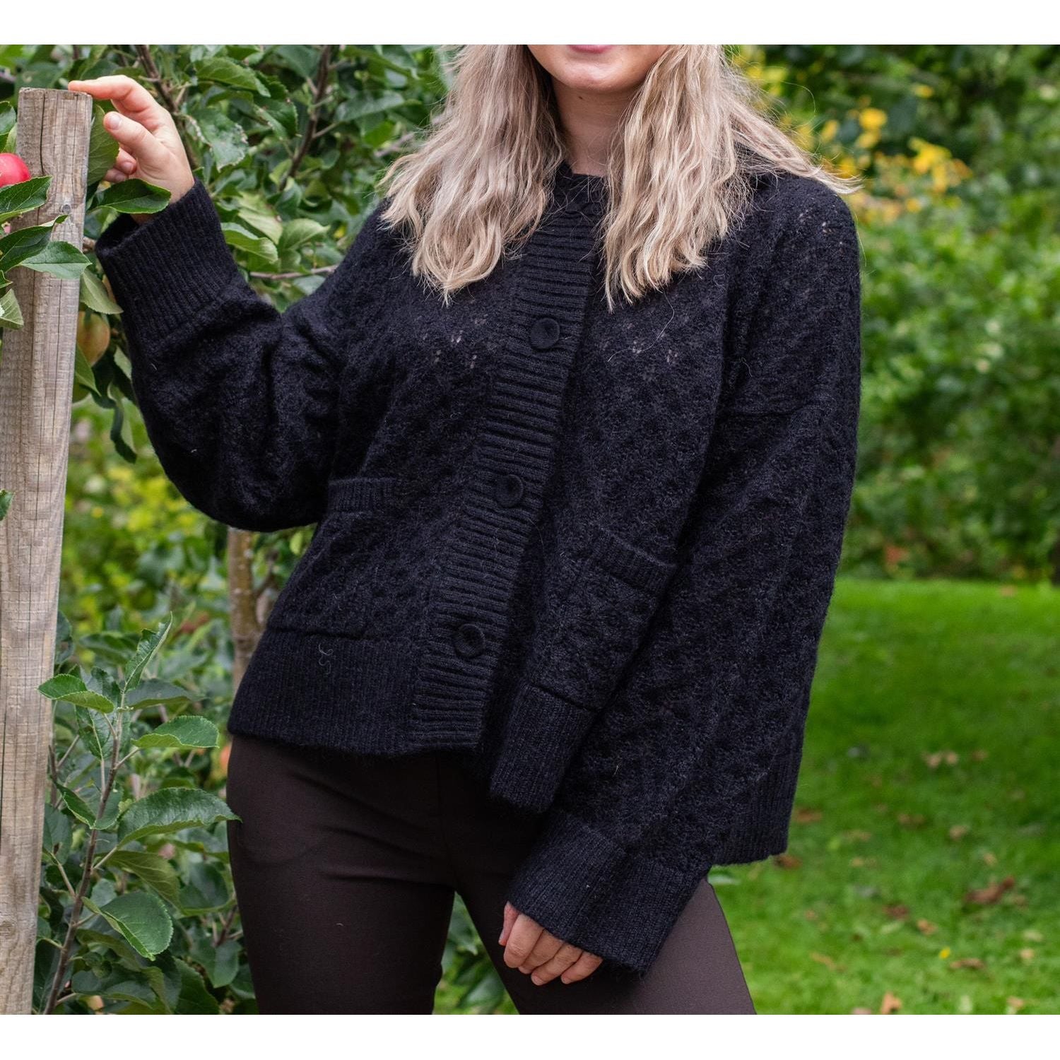 Tired Coral Cardigan