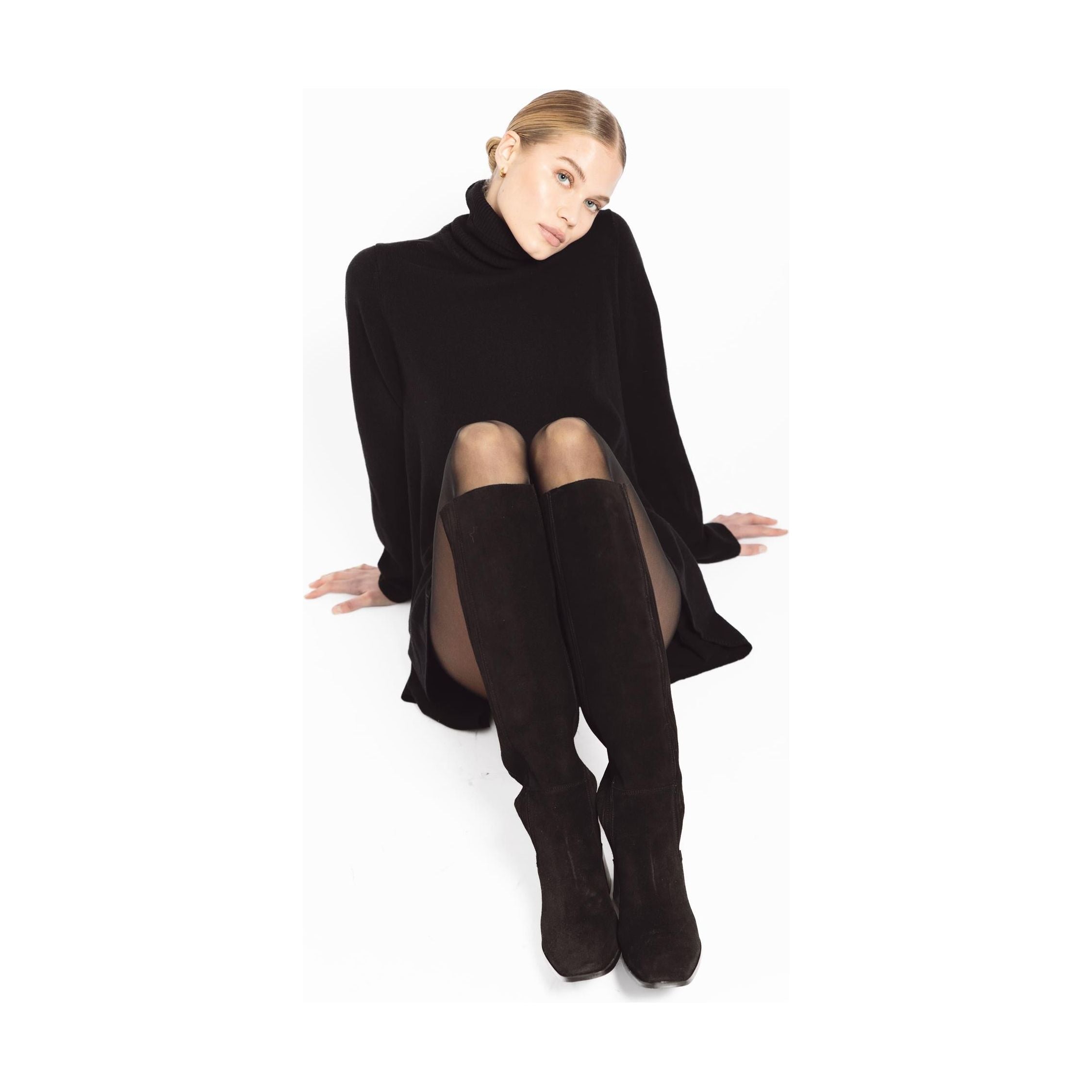 Siwa Suede Knee Boot
