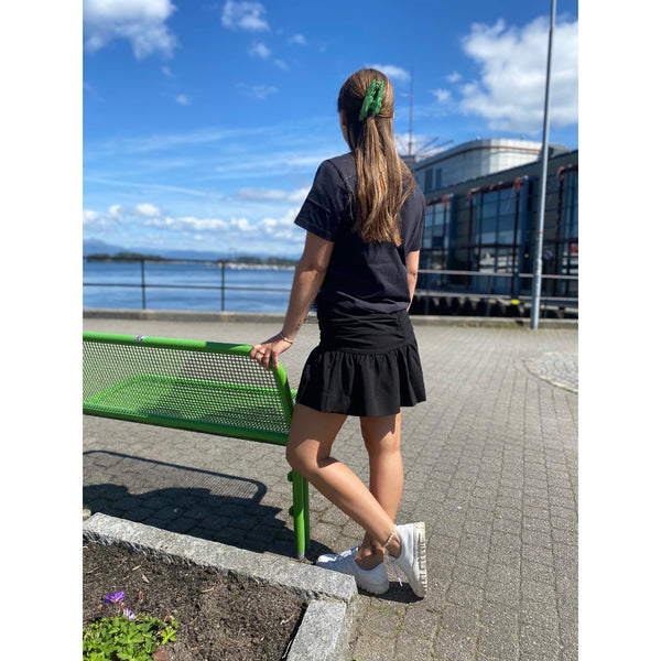 Mini Skirt Heavy Crepe