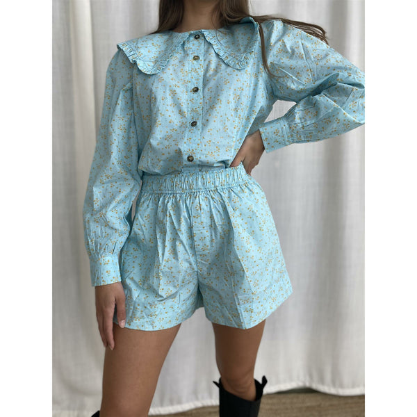 Printed Cotton Poplin Shirt