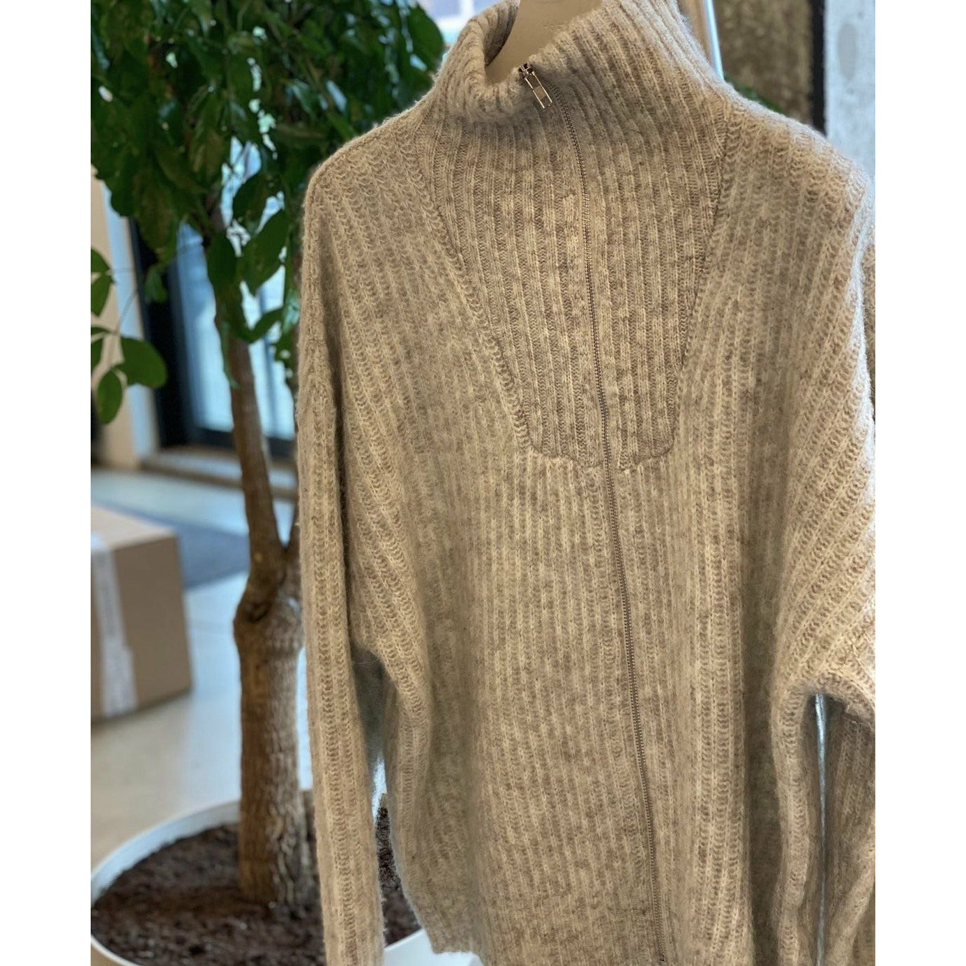 Emperor Zip Cardigan Herre