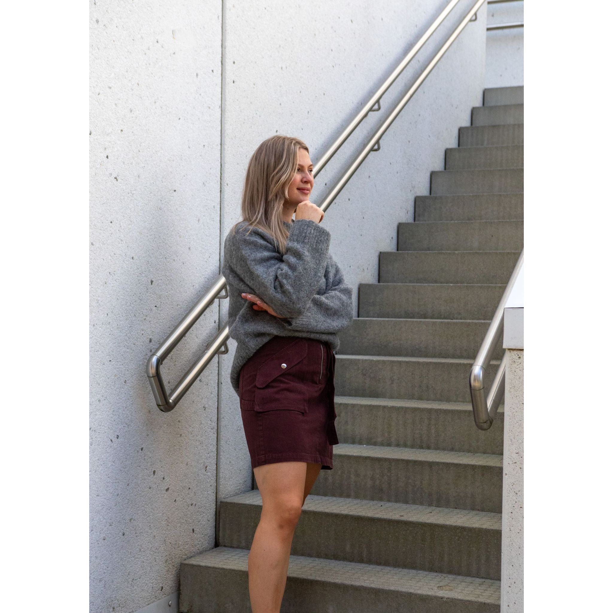 Fure Fluffy Knit Sweater